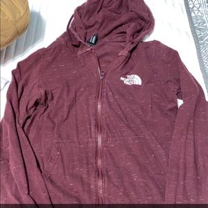 Northface light weight sweat shirt